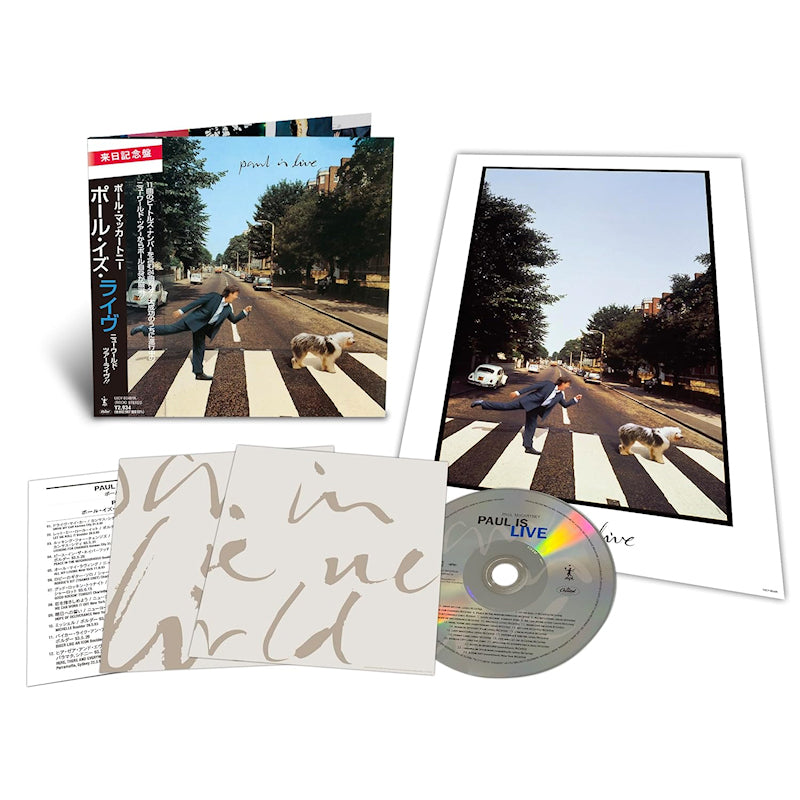 Paul McCartney - Paul is live (Shm-CD, Reissue, Remastered, Limited Edition CD)