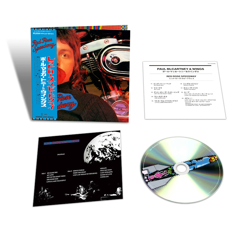 Paul McCartney - Red rose speedway (Shm-CD, Obi Strip, Reissue, Limited Edition, Remastered CD)
