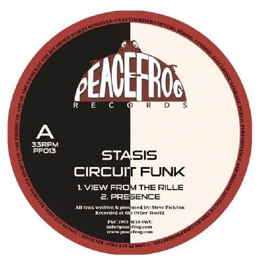 Stasis - Circuit funk (12-inch maxi-single)