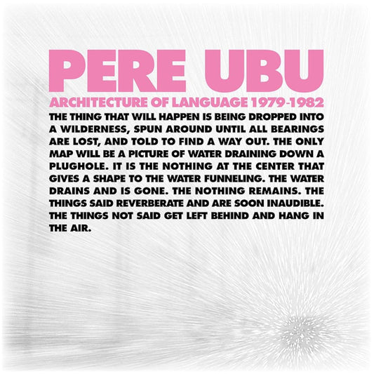Pere Ubu - Architecture of language 1979-1982 (.. Language: 1979-1982 CD)