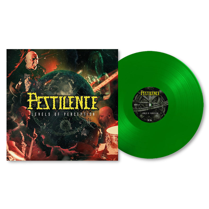 Pestilence - Levels of perception (Green, Coloured Vinyl LP)