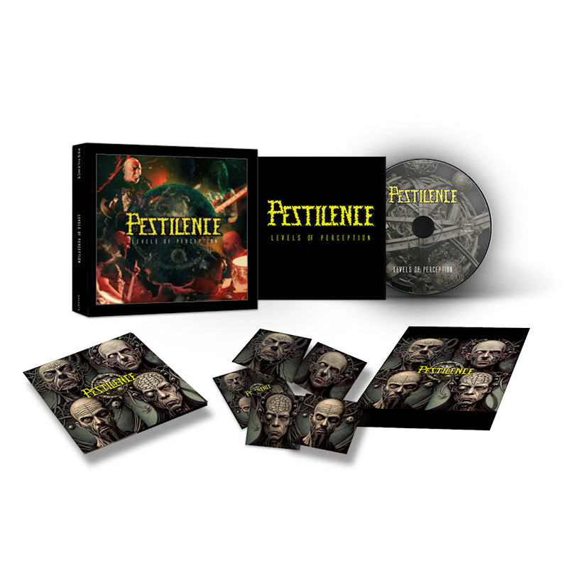Pestilence - Levels of perception (Clamshell Box, Slipcase, Box Set, Limited Edition CD)