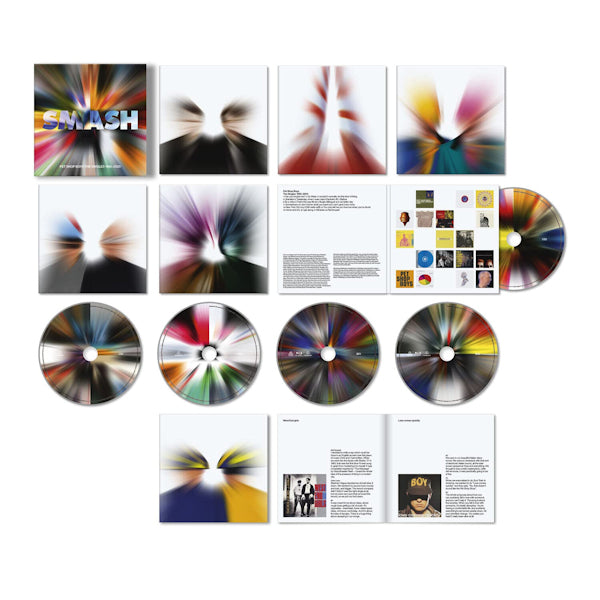 Pet Shop Boys - Smash: the singles 1985-2020 (.. Singles 1985-2020 / 3cd+2blu-Ray Boxset Blu Ray disc music)