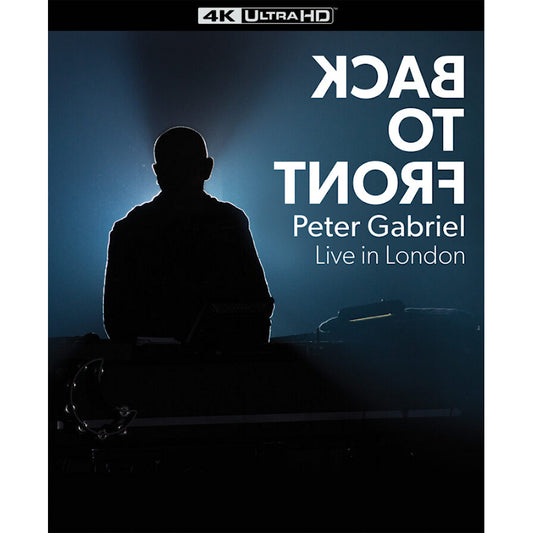 Peter Gabriel - Back to front: live in london (4K UHD blu ray movie)