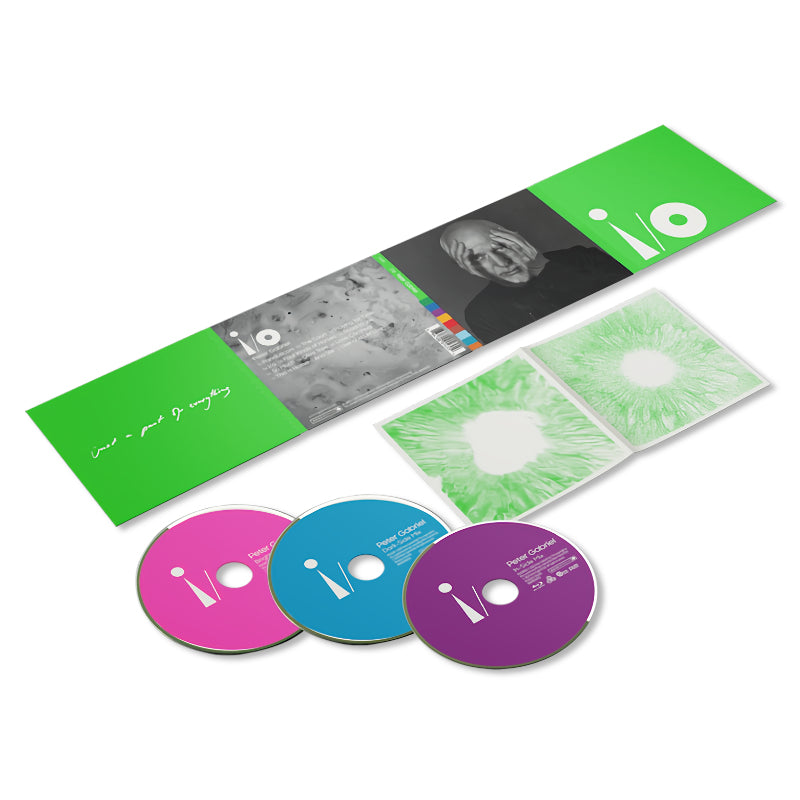Peter Gabriel - i/o (Bright-Side & Dark-Side & In-Side Mixes) (2cd+Blu-Ray Audio / Contains 3 Mixes, Digipak, Obi Strip CD + Blu-ray Audio)