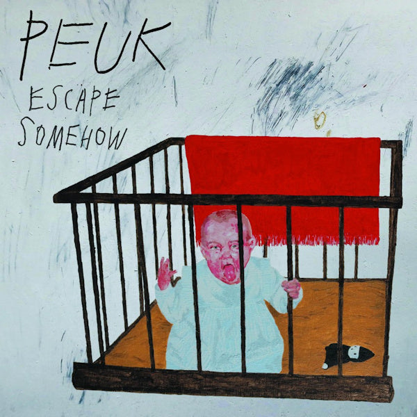 Peuk - Escape somehow (Red Vinyl, Coloured Vinyl LP)