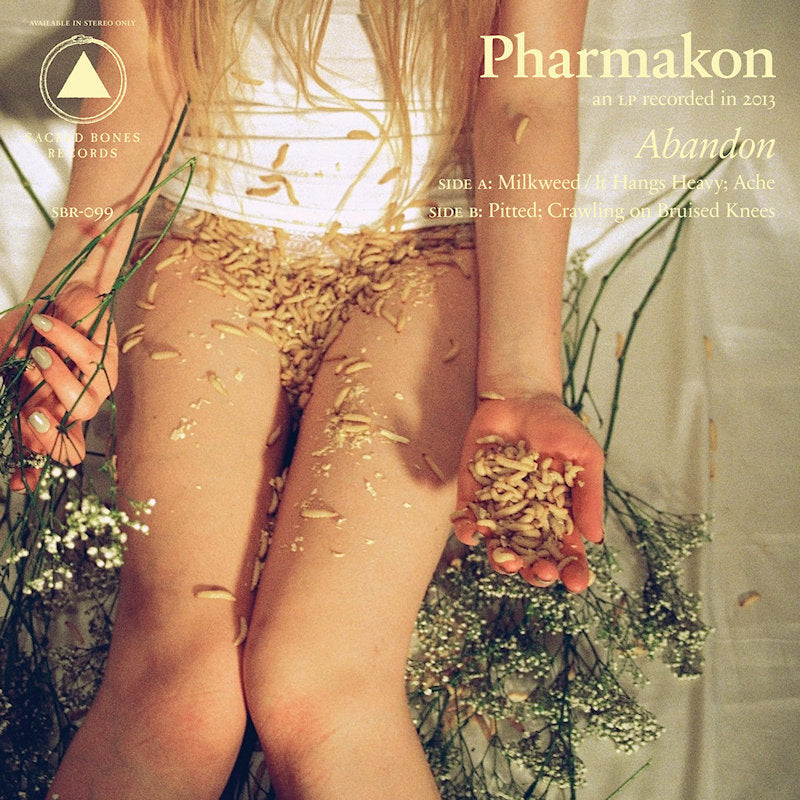 Pharmakon - Abandon (White + Orange Starbust, Coloured Vinyl LP)
