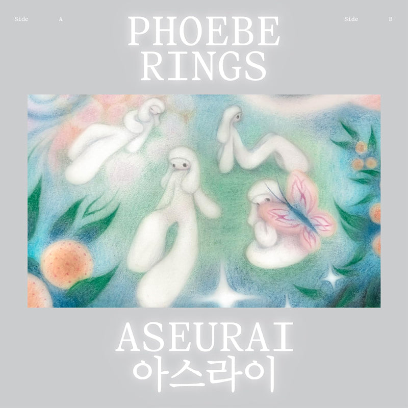 Phoebe Rings - Aseurai (milky way clear) (Milk Clear, Coloured Vinyl LP)