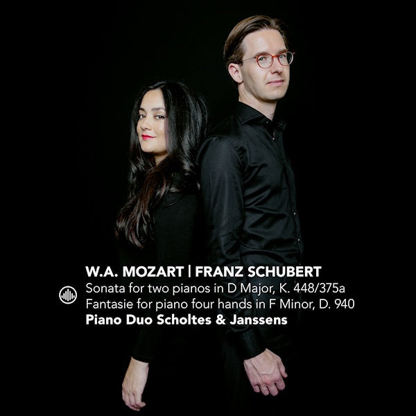 Scholtes & Janssens Piano Duo - Sonata for two pianos in d major k.448/375a / fantasie for piano four hands in f minor d.940 (.. In D Major K.448/375a / Fantasie For Piano Four Hand CD)