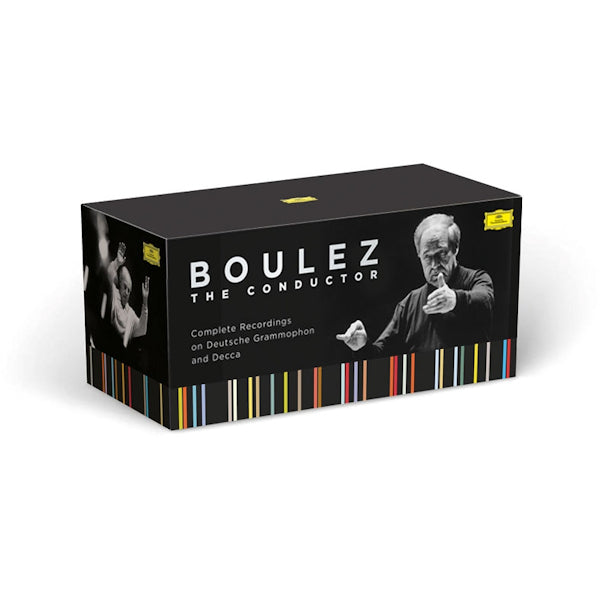 Pierre Boulez - Boulez - the conductor (.. Conductor: Complete Rec. On Dg & Decca / 84cd+4br, CD+Bluray, Limited Edition, Box Set Blu-ray Video + CD)