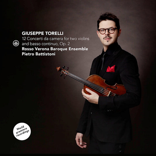 Pietro | Rosso Verona Baroque Ensemble Battistoni - 12 concerti da camera for two violins and basso co (O-Card CD)
