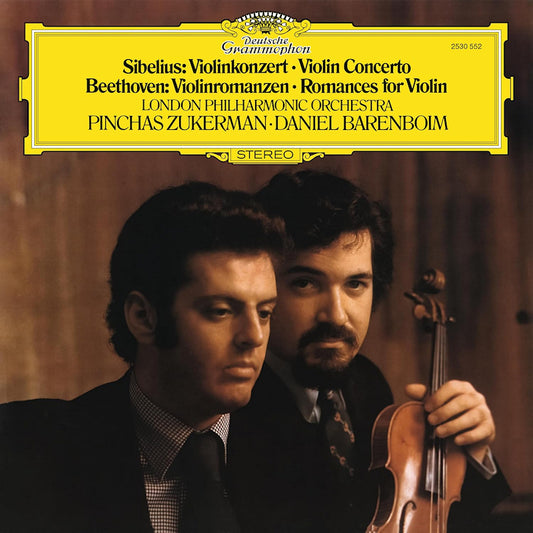 Pinchas Zukerman, London Philharmonic Orchestra, D - Sibelius: violin concerto in d minor, op. 47 / bee (LP)