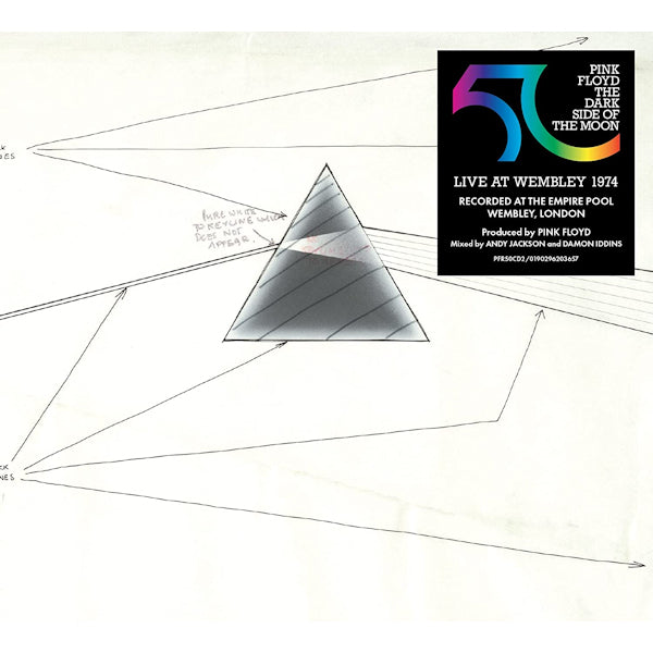 Pink Floyd - The dark side of the moon: live at wembley 1974 (.. the Moon - Live At Wembley 1974, Digisleeve CD)