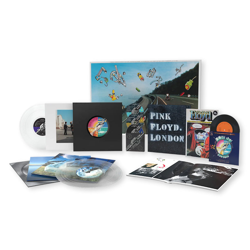Pink Floyd - Wish you were here (50th anniversary) (Transparent, Coloured Vinyl, Anniversary Edition, Deluxe Edition, Box Set LP)