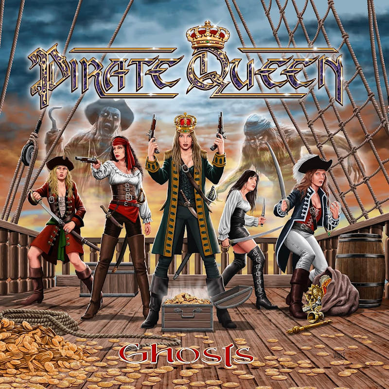 Pirate Queen - Ghosts (Gold, Coloured Vinyl LP)