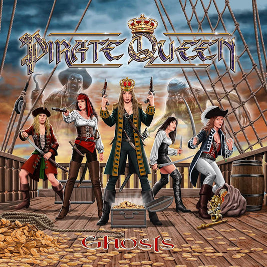 Pirate Queen - Ghosts (Gold, Coloured Vinyl LP)