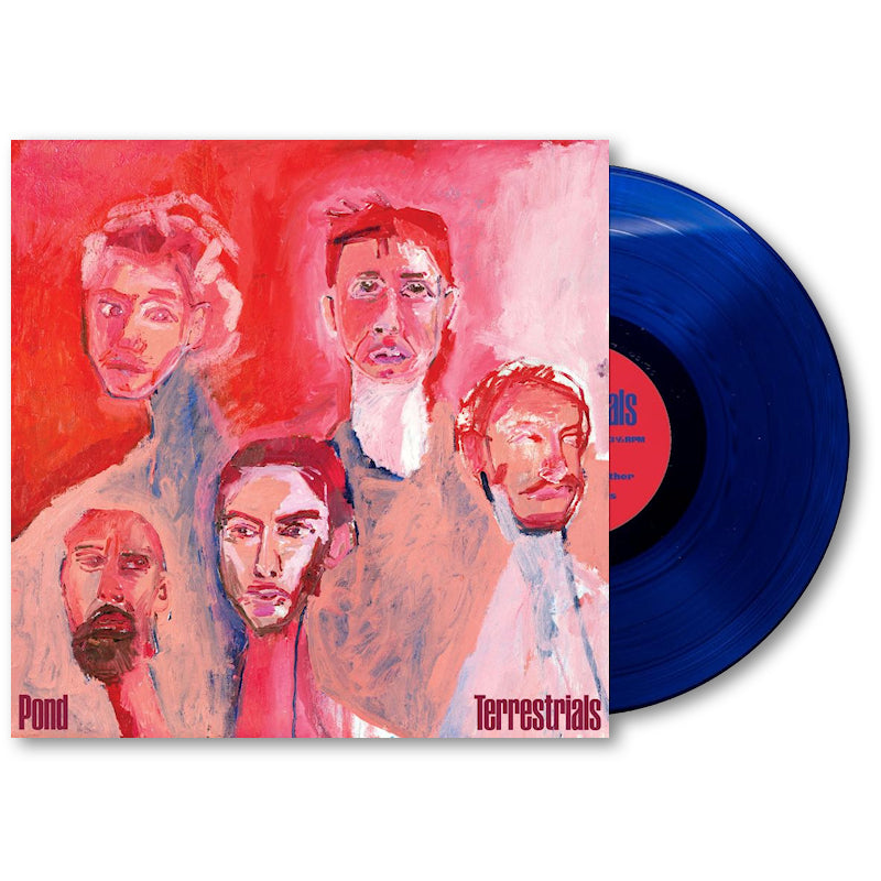 Pond - Terrestrials (clear blue wave) (Coloured Vinyl LP)