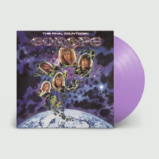 Europe - The final countdown (Blue Splatter, Coloured Vinyl LP)