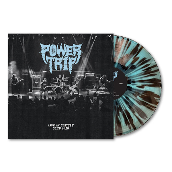 Power Trip - Live in seattle 05.28.2018 (.. 05.28.2018 /Blue Black Splattered Vinyl LP)