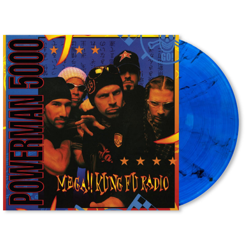Powerman 5000 - Mega!! kung fu radio (.. Fu Radio / Blue With Black Swirl Vinyl LP)