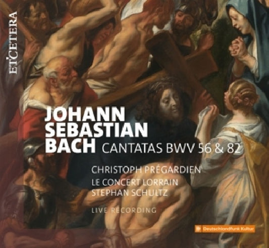 Christoph Pregardien /le Concert Lorrain/stephan Schultz - Bach kantaten bwv 56 & 82 (Ak 23 CD)