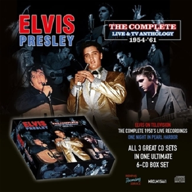 Elvis Presley - The complete live & tv anthology 1954 61 (CD)