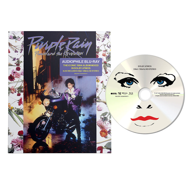 Prince & The Revolution - Purple rain (Digipak Blu Ray disc music)