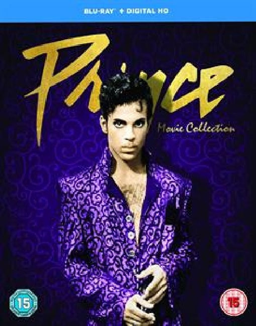Prince - Movie collection (Purple Rain / Under the Cherry Moon / Graffiti Bridge blu ray movie)