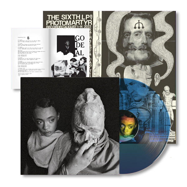 Protomartyr - Formal growth in the desert (.. In the Desert /Translucent Blue /Incl. Poster & Zine, Transparent, Coloured Vinyl LP)