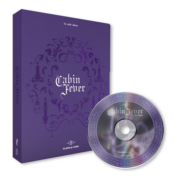 Purple Kiss - Cabin fever (5th Mini Album / 96pg. Photobook / Purple Version CD)