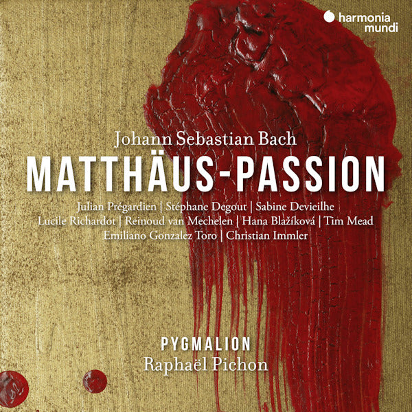 Pygmalion / Raphael Pichon - Bach matthaus-passion (CD)
