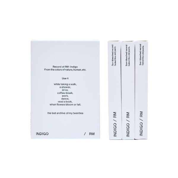 RM - Indigo (Postcard Edition / Platform Album accessoires)