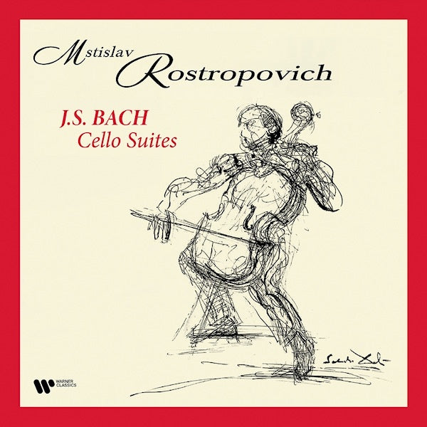 Mstislav Rostropovich - Bach cello suites (.. Suites / 180gr., High Quality LP)