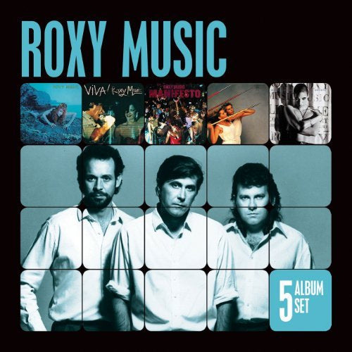 Roxy Music - 5 album set (Siren/Viva Roxy Music/Manifesto/Flesh&Blood/Heart Still CD)