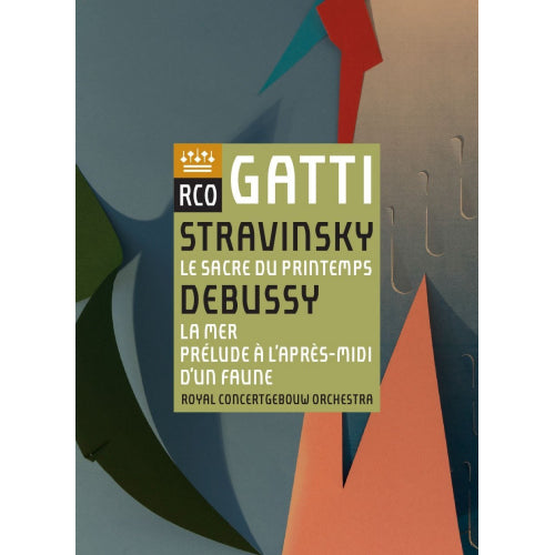Stravinsky/debussy - Le sacre du printemps/la mer/prelude a l'apres-midi/d'un faune (Royal Concertgebouw Orchestra/Daniele Gatti DVD movie)