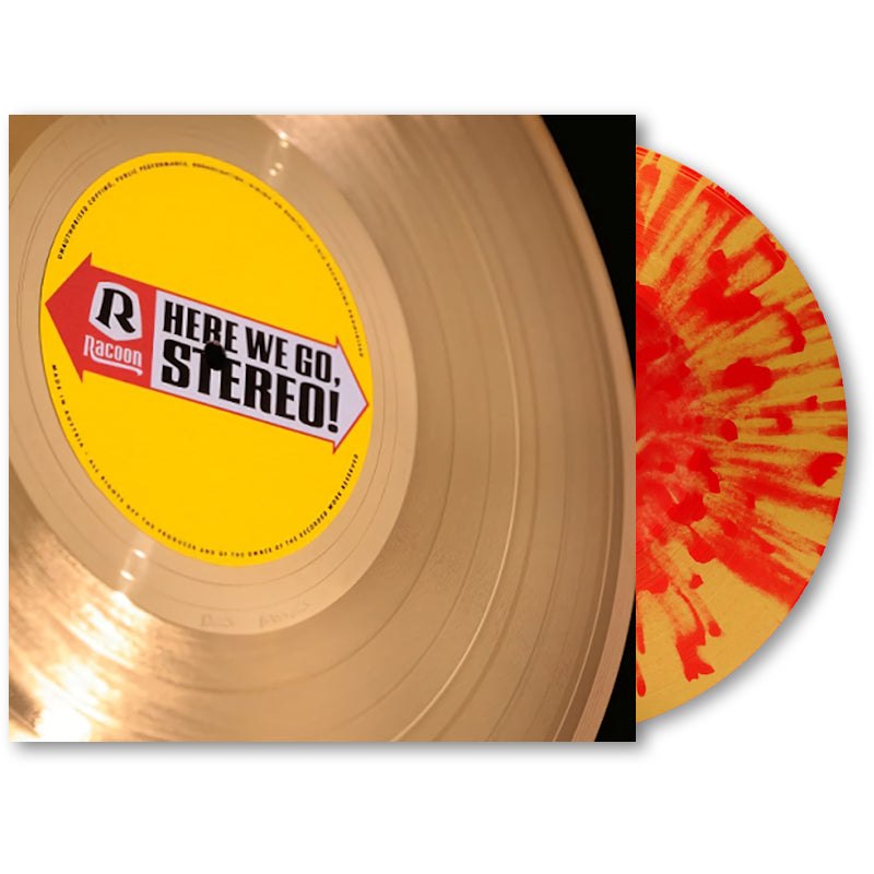 Racoon - Here we go, stereo! (High Quality, Transparent, Coloured Vinyl, Insert, Reissue LP)