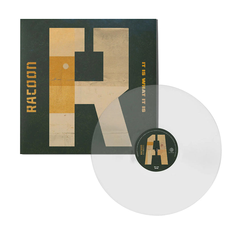 Racoon - It is what it is (Transparent, Insert LP)