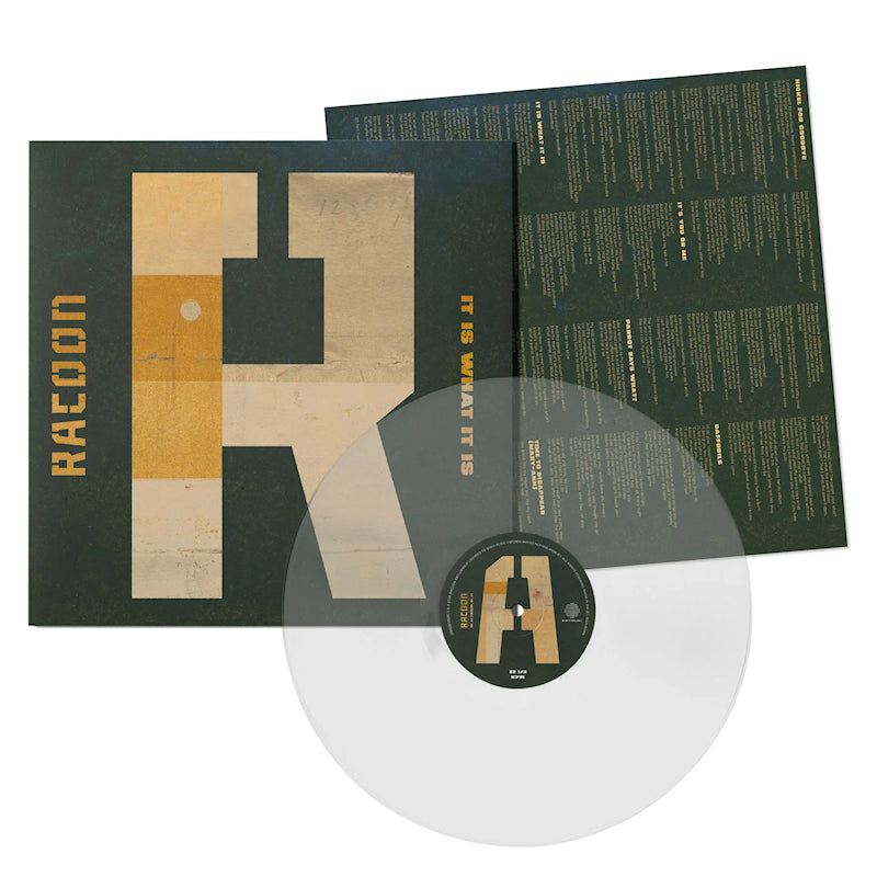 Racoon - It is what it is (Transparent, Insert LP)