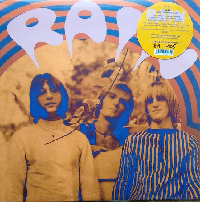Rain - Tomorrow never comes: the nyc sessions 1967-1968 (LP)