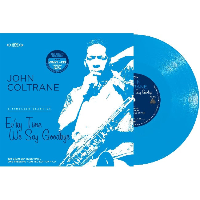 John Coltrane - Ev'ry time we say goodbye (.. Goodbye / Sky Blue Vinyl / 180gr. / Rsd 22 / Best of, Rsd, Coloured Vinyl, Lp+CD, High Quality, Limited Edition LP)