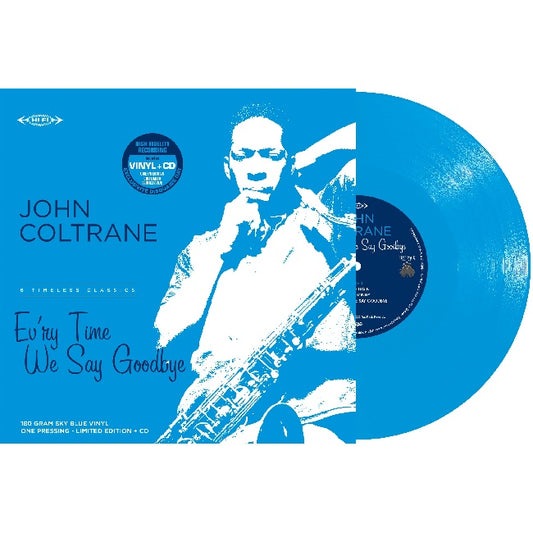 John Coltrane - Ev'ry time we say goodbye (.. Goodbye / Sky Blue Vinyl / 180gr. / Rsd 22 / Best of, Rsd, Coloured Vinyl, Lp+CD, High Quality, Limited Edition LP)