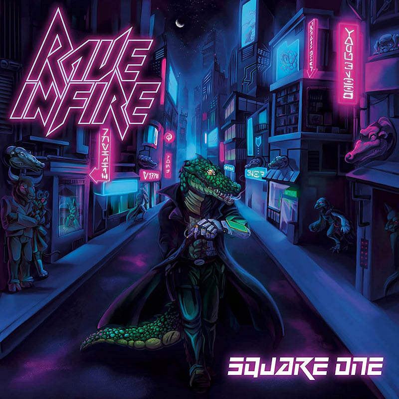 Rave In Fire - Square one (LP)