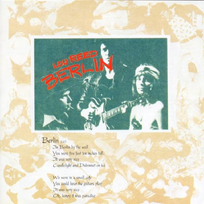 Lou Reed - Berlin (1973 Album Remastered From Original Session Tapes CD)