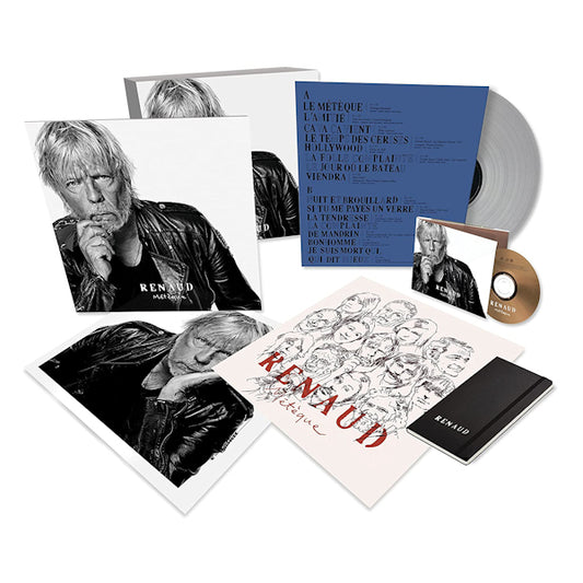 Renaud - Meteque (Lp+CD/White Vinyl/Notebook/2 Collector Photo Prints, Coloured Vinyl LP)