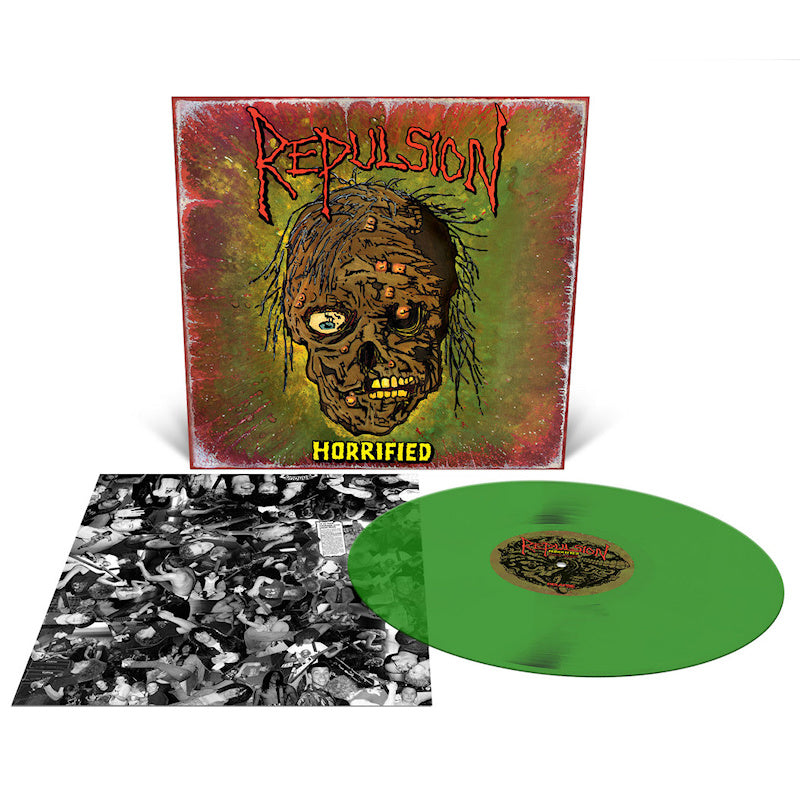 Repulsion - Horrified (Green, Transparent, Coloured Vinyl, Reissue LP)