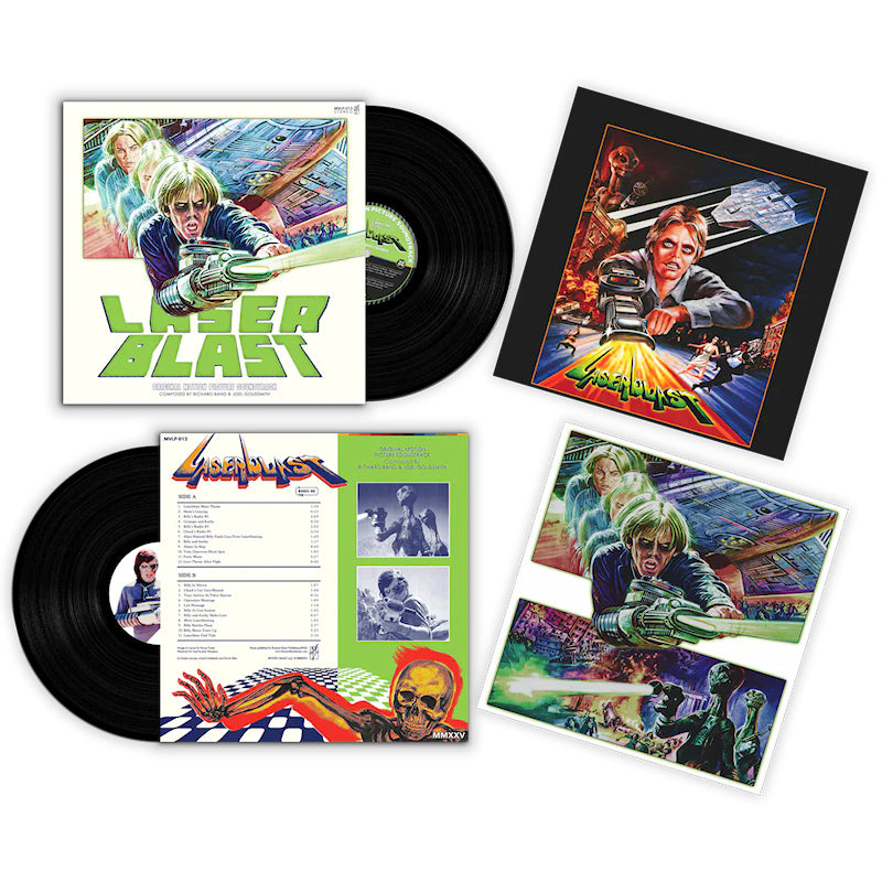 Richard Band & Joel Goldsmith - Laserblast (Insert, Remastered, Limited Edition LP)