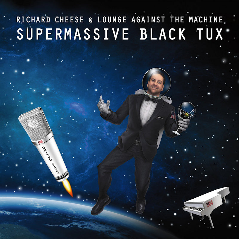Richard Cheese - Supermassive black tux (clear) (Coloured Vinyl LP)