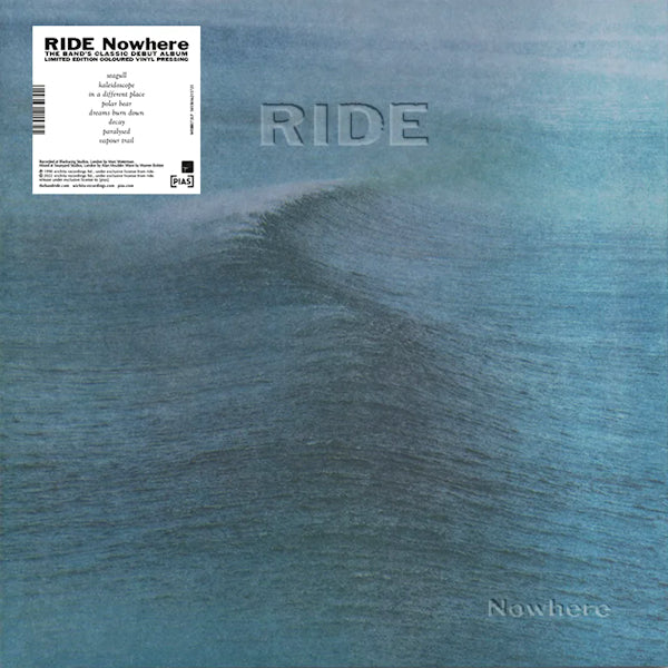 Ride - Nowhere (Blue Vinyl, Coloured Vinyl LP)
