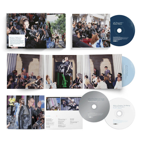 Robbie Williams - Life thru a lens (.. Lens / 25th Anniversary CD)