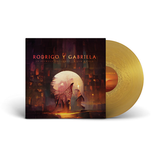Rodrigo Y Gabriela - In between thoughts... a new world (.. Thoughts... a New World / Gold Nugget Vinyl, Coloured Vinyl LP)